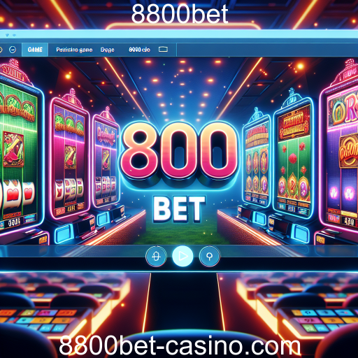 Descubra o Mundo dos Cassinos Online com 8800bet